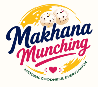 Makhana Munching Logo